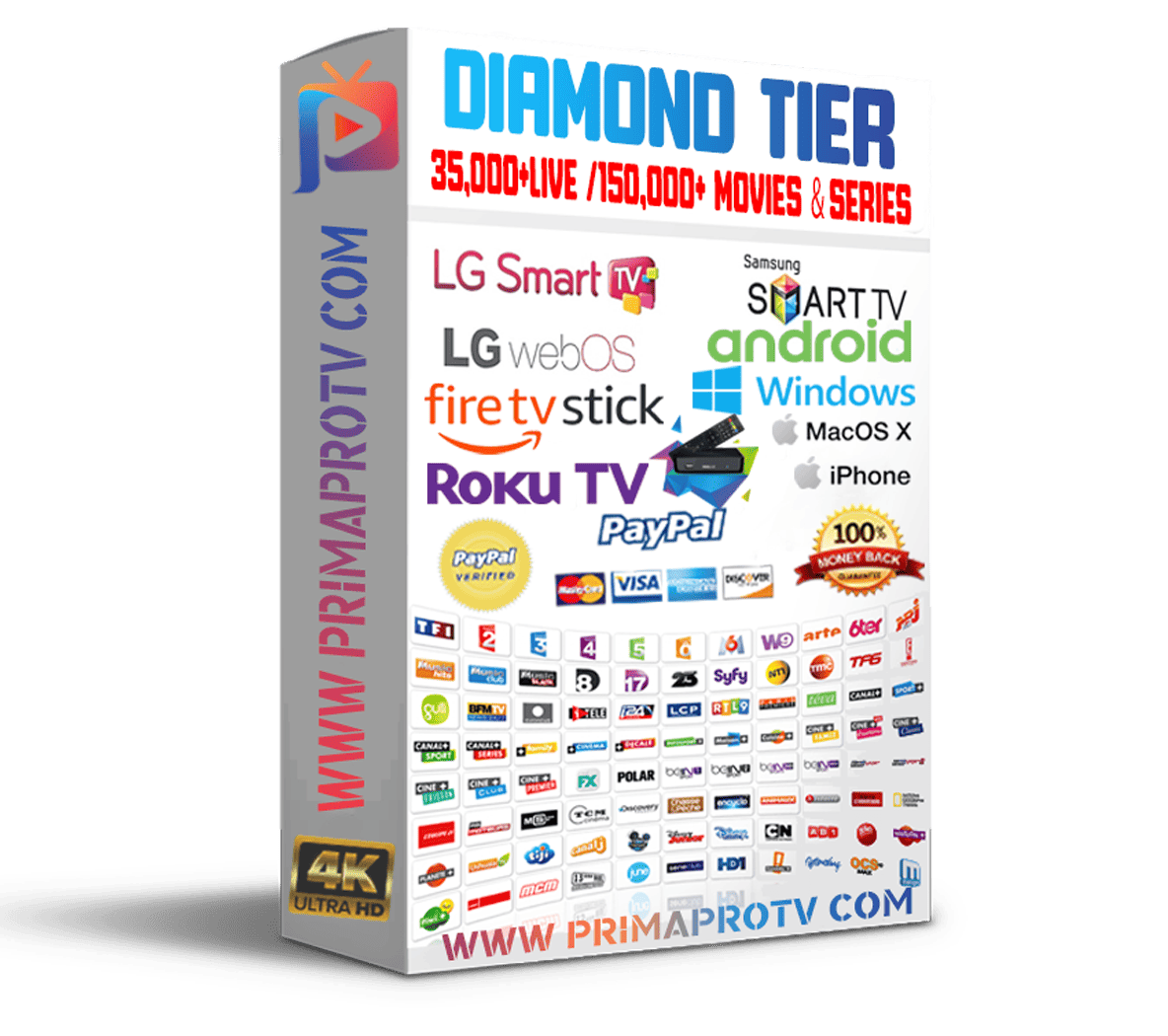 Diamond Tier 12-Month Cheap IPTV Subscription